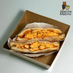 Cheesy Scrambled Egg Sandwich