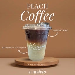 น้ำพีช+ กาแฟ