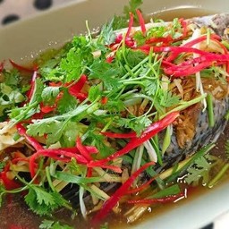 ปลานิล นึ่งซีอิ้ว / 1ตัว