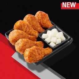 ปีกบนไก่บอนชอน (6 ชิ้น)