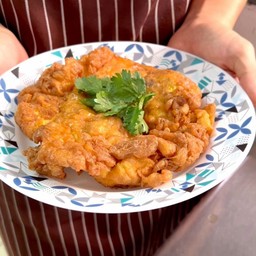 ไข่เจียวปู(กับข้าว)