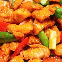 Stir fried sweet & sour Pork