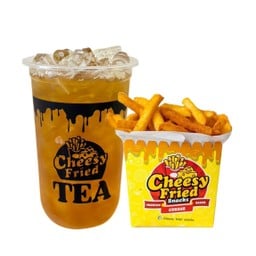 Cheesy Fried Snacks ตลาดนานาเจริญ Cheesy Fried Snacks ตลาดนานาเจริญ