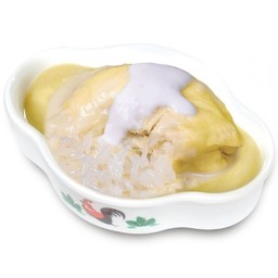 ข้าวเหนียวน้ำกะทิทุเรียน (ตามฤดูกาล)