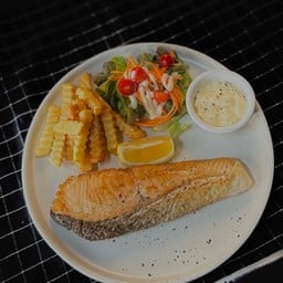 สเต็กปลาแซลม่อน salmon steak