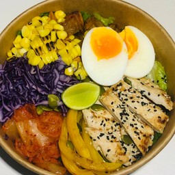 Grilled Chicken Breast With bbq sauce