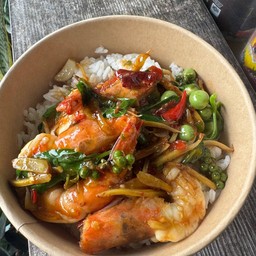 ข้าวกุ้งผัดฉ่า