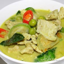 แกงเขียวหวานไก่(อาหารนานาชาติ)