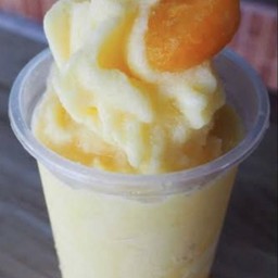 น้ำส้ม ปั่น นมสด