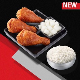 น่องไก่บอนชอน (3 ชิ้น)