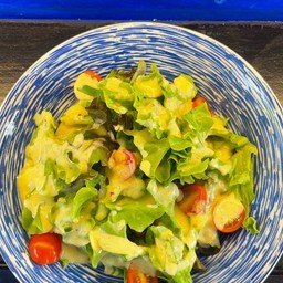 สลัดผักซอสแอปเปิ้ล