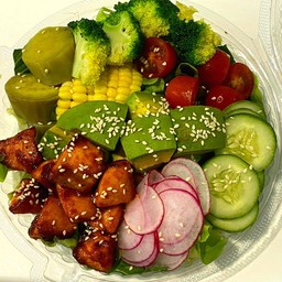 สลัดแซลม่อนย่าง