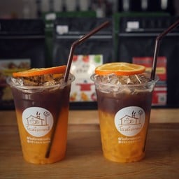 อเมริกาโน่ส้ม 2 แก้ว