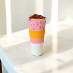 นมชมพู พุดดิ้งนม