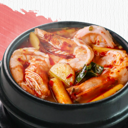 ต้มยำกุ้งน้ำข้น หม้อร้อน