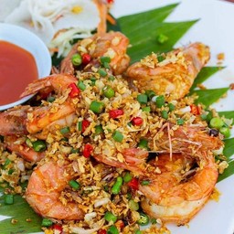 กุ้งผัด พริกเกลือ
