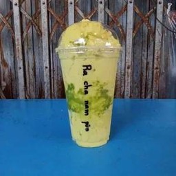 อะโวคาโดนมน้ำผึ้งปั่น