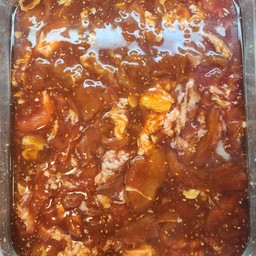 หมูนุ่มหมักบาร์บีคิว