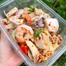 NDTข้าวหมูทอด/กระเพราพริกแห้ง