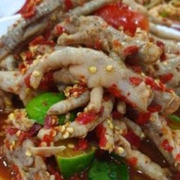 ตำตีนไก่