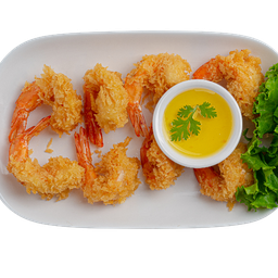 กุ้งชุปแป้งทอด