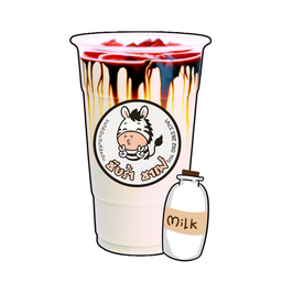 นมสดบราวน์ชูก้า