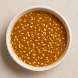 น้ำจิ้มงาคั่วญี่ปุ่น (น้ำสลัดงาคั่ว)