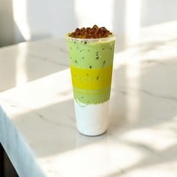 ชาเขียว พุดดิ้งนม