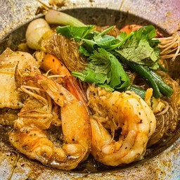 กุ้งอบวุ้นเส้น