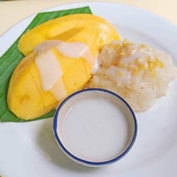 บ้านขนมไทย ข้าวเหนียวมะม่วง ตลาดพูล