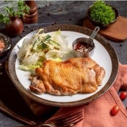 สเต็กไก่ย่างซอสเกาหลี