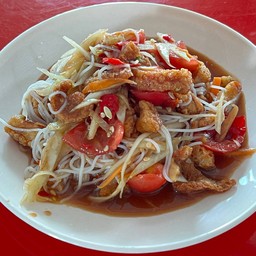 ตำซั่วแคปหมู