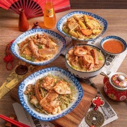 จินหลง สุกี้โบราณ สุกี้ตอกไข่ 金龙 หมูกระทะ ขาหมู หัวลำโพง