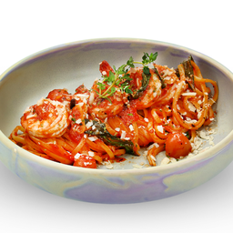 ลิงกิวนี่ซอสพริกเผ็ด(สูตรพิเศษ)