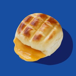 ขนมปังย่างเนย ไส้ทะลักชาไทย