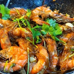 กุ้งอบวุ้นเส้น