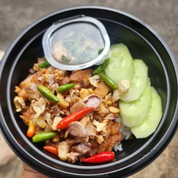 ข้าวไก่ทอด