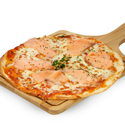 พิซซ่าสโมคแซลมอน