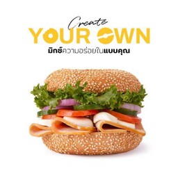 Create Your Own - อกไก่อบพริกไทยดำ