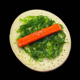 ยำสาหร่าย+ปูอัด