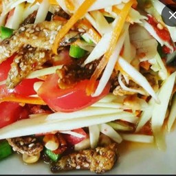 ตำไทยปลากรอบ