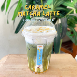 มัทฉะลาเต้คาราเมล