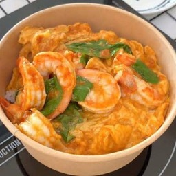 ข้าวไข่ข้นห่อหมกทะเล