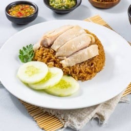 ข้าวมันไก่ซั่งไห่ มาร์เก็ตเพลส เทพรักษ์