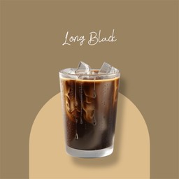 ลองแบล็คเย็น - Iced Long black