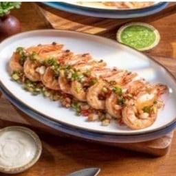 สเต็กกุ้งแปชิ ฟิกเกรดธรรมชาติ คั่วพริกเกลือ