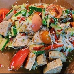 ตำซั่วแตงปลาร้า หมูยอ