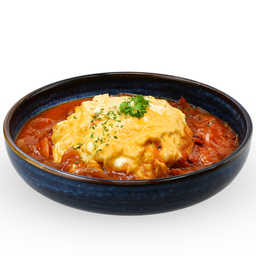 ข้าวไข่ข้นซอสฮายาชิ