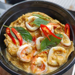 ข้าวไข่ข้น ห่อหมกทะเล