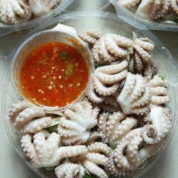 หมึกสายลวกจิ้ม